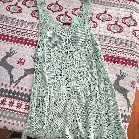 Womens/Juniors Cherry Mellow Beach Cover-up Dress Size Small - Picture 5 of 7